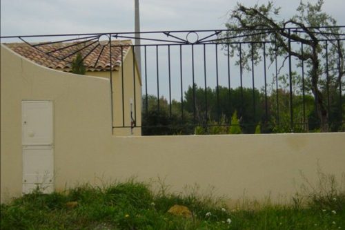 Clôture en fer forgé sur mesure Romarin
