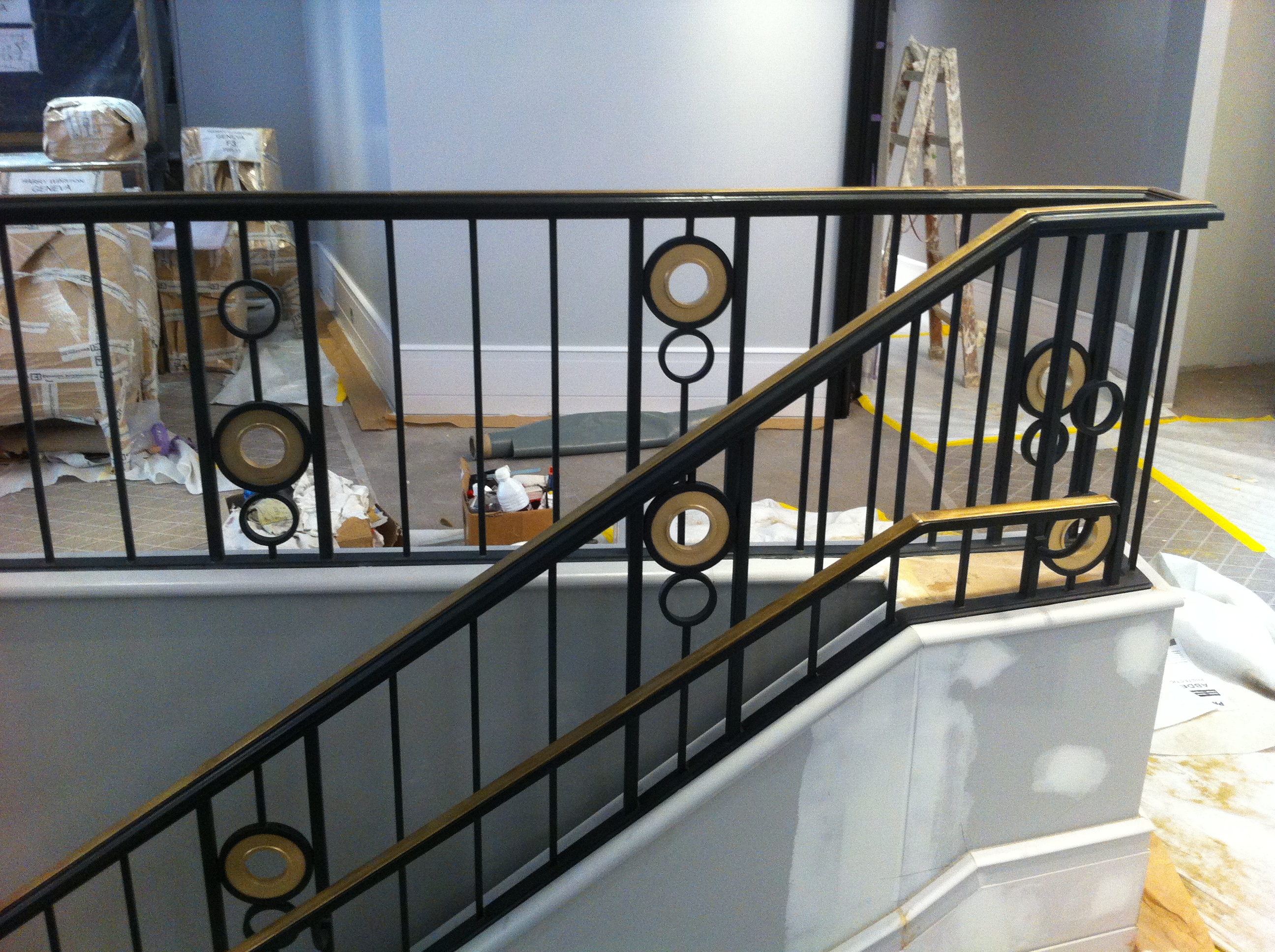 garde-corps et rampe art déco Genève