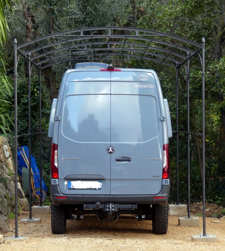 abri camping car