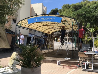 tonnelle pour restaurant à Marseille