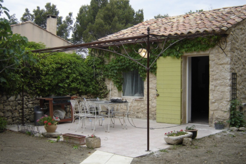 pergola sur mesure fer forgé St Rémy de Provence