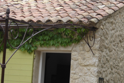 pergola sur mesure fer forgé St Rémy de Provence