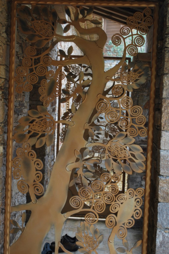 grille art déco arbre de vie st tropez