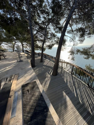 garde corps terrasse acier à Istres