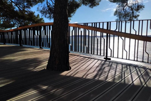 garde corps terrasse acier à Istres