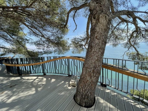 garde corps terrasse acier à Istres