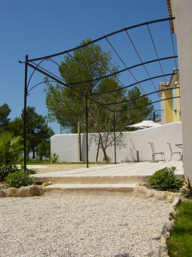 pergola sur mesure golf de Pont royal 