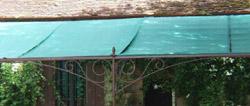 pergola pour terrasse plus de 5m profondeur pour gite en Dordogne