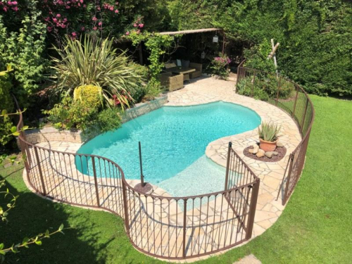 Garde-corps piscine fer forgé sur mesure à Istres
