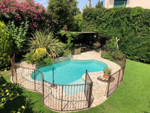 Garde-corps piscine fer forgé sur mesure à Istres