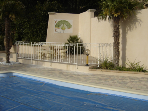 garde corps de terrasse en fer forgé sur mesure à Istres