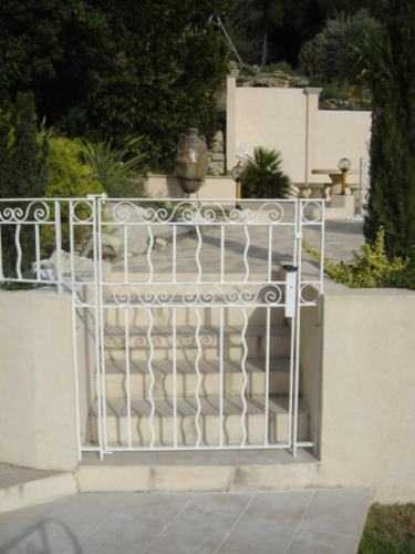 garde corps de terrasse en fer forgé sur mesure à Istres