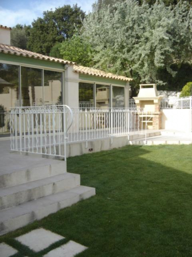 garde corps de terrasse en fer forgé sur mesure à Istres